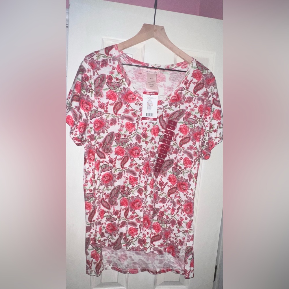 NWT plus size Philosophy Top